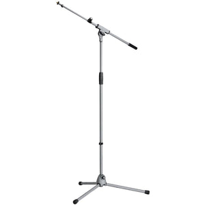 K&M 21080-500-87 Atril de microfono profesional c/boom Gris. - Atriles