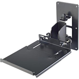 K&M 24171 Soporte de Parlante con bandeja Negro (unidad) - Atriles