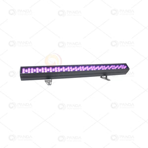 PANDALIGHT EF472 Luz Negra UV Bar 72x3w DMX - Iluminación