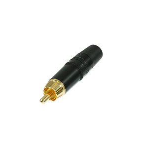 REAN NYS373-0 RCA anillo negro Neutrik - Cables y Conectores