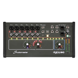 STUDIOMASTER DIGILIVE 08C 8 canales mixer digital - Sonido y Consolas