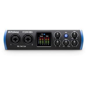 PRESONUS Studio 24C Interface 2X2 USB/MIDI - Pianos y Teclados