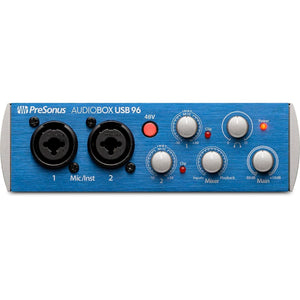 PRESONUS AudioBox USB 96 Interfaz de audio USB - Grabación y Estudio