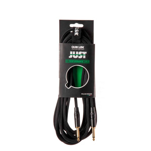QUIKLOK Cable para instrumento Mono Jack Negro 3 Metros - Quiklok - Guitarras