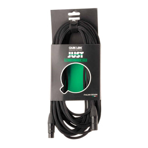 QUIKLOK Cable de micrófono XLR Macho/Hembra 5 Metros - Quiklok - Cables y Conectores