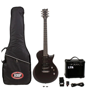 LTD Pack Guitarra Eléctrica EC-10 Black Satin - LTD - Guitarras