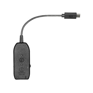 AUDIOTECHNICA ATR2X-USB Adaptador 3.5mm a USB - Micrófonos