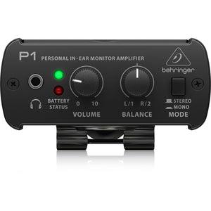 BEHRINGER P1 amplificador de audifonos musico portatil Stereo - Audífonos