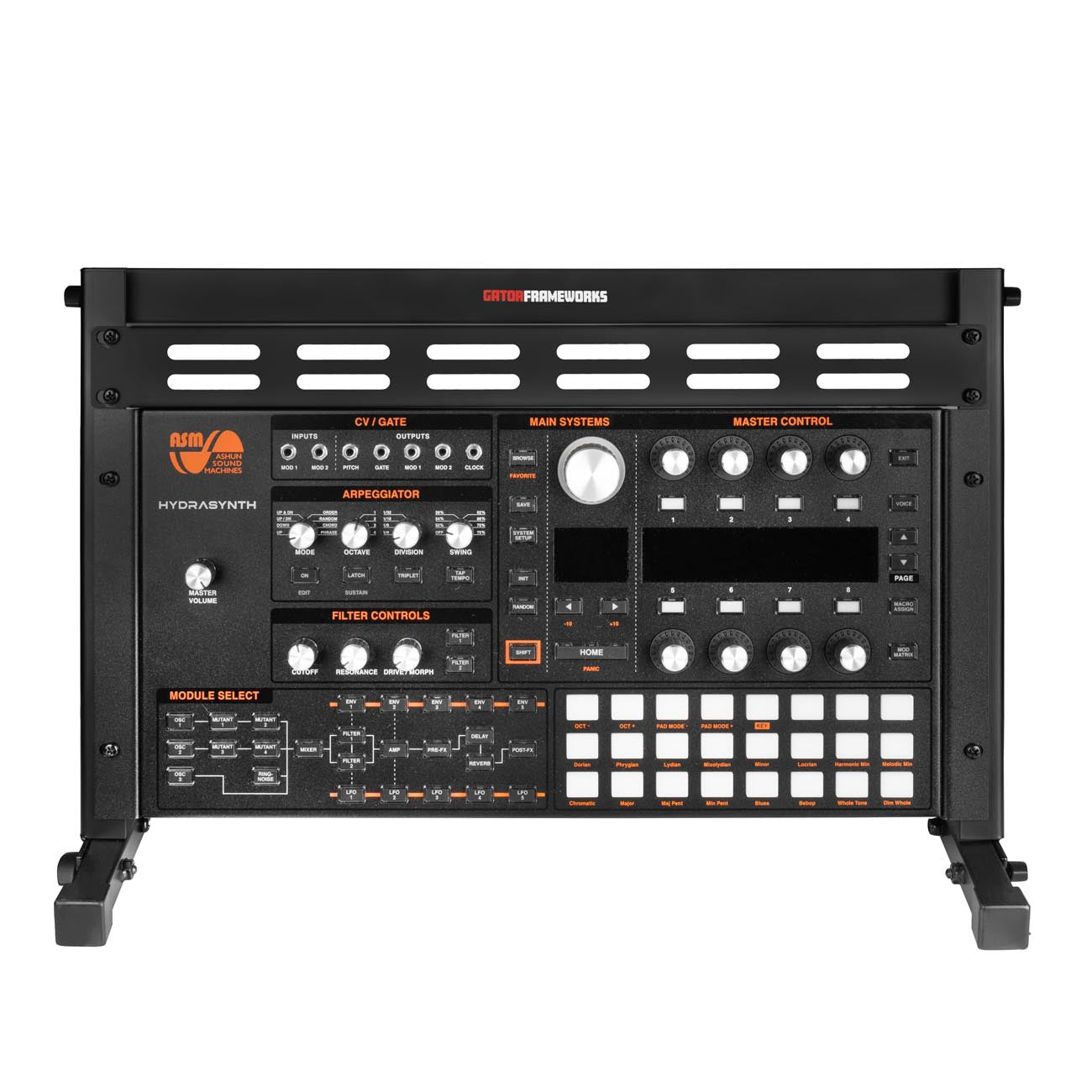GATOR GFW-DESKTOPRK-06U Rack sobremesa 6U - Atriles