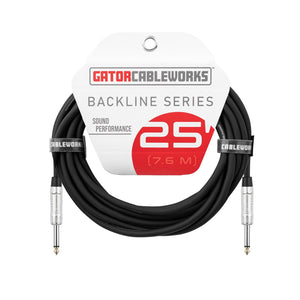 GATOR Cableworks GCWB-SPK-25 Backline Series 7,6mts cable parlante - Sonido y Consolas