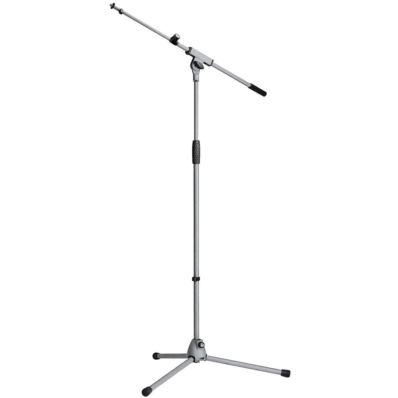 K&M 21080-500-87 Atril de microfono profesional c/boom Gris. - Atriles