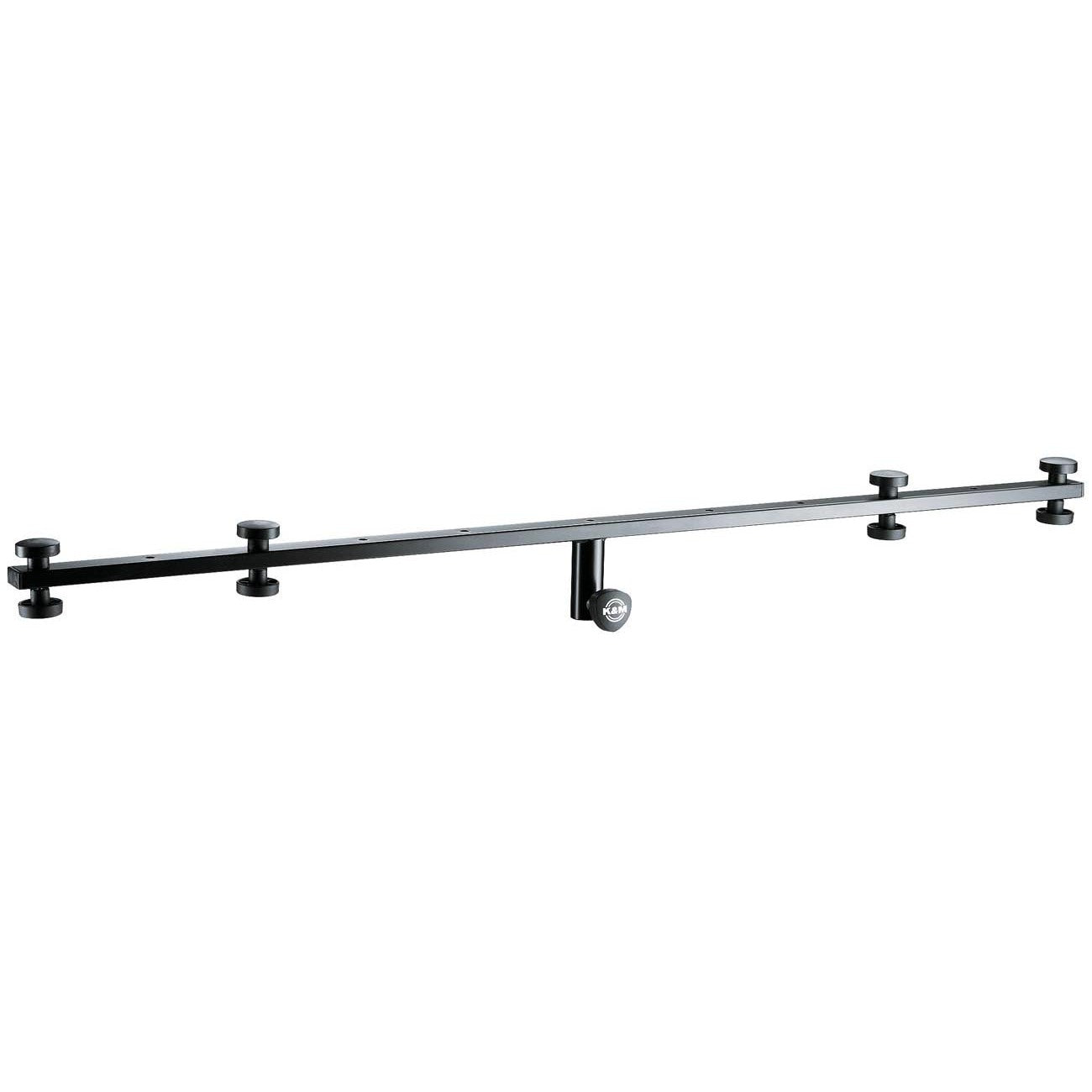 K&M 21393 Barra crossbar para 4 luces (Hecho en Alemania) - Atriles