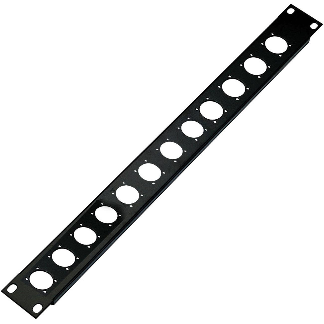 K&M 28312-000-55 Panel para 12 xlr - Cables y Conectores