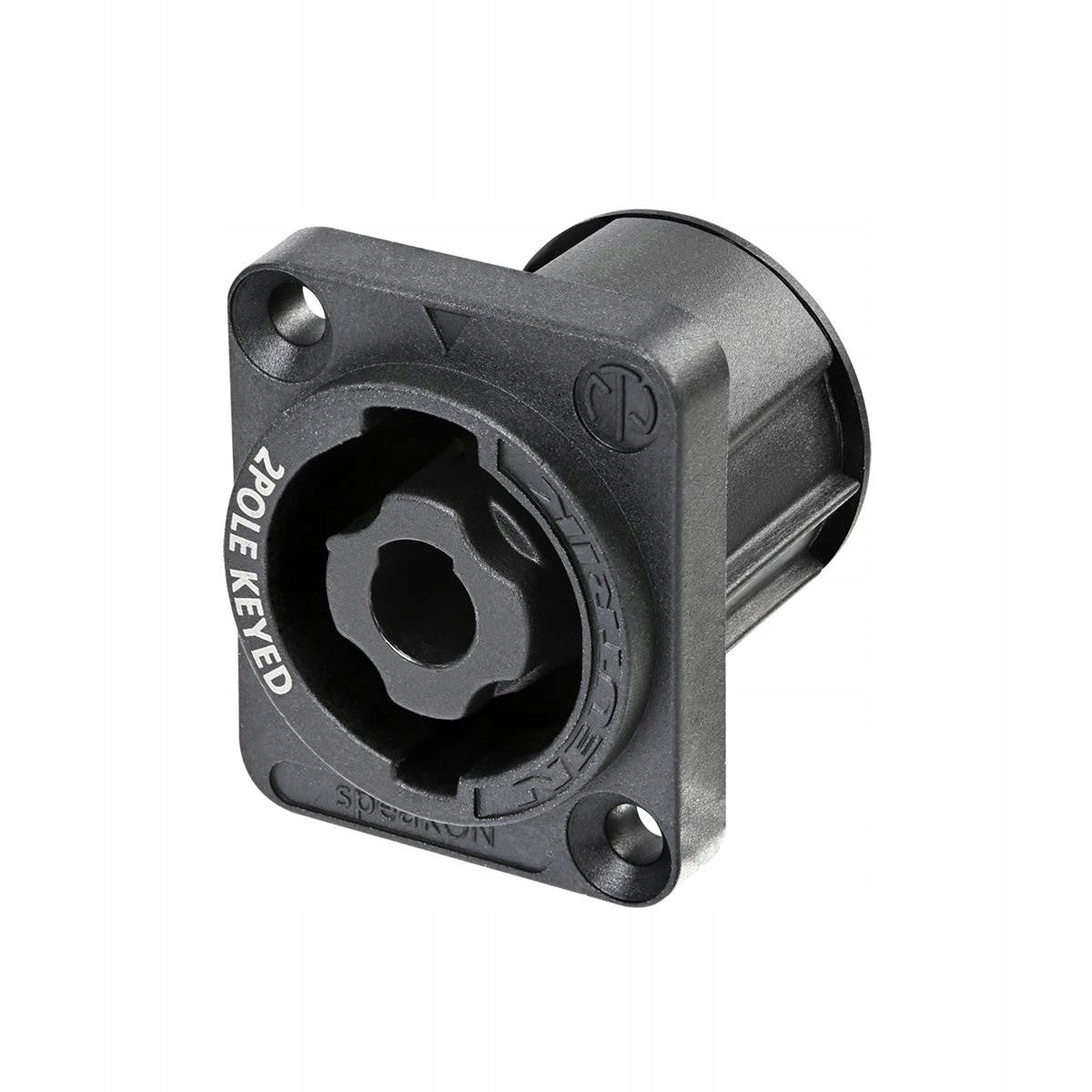 NEUTRIK NL2MP Speakon panel cuadrado 2 polos - Cables y Conectores
