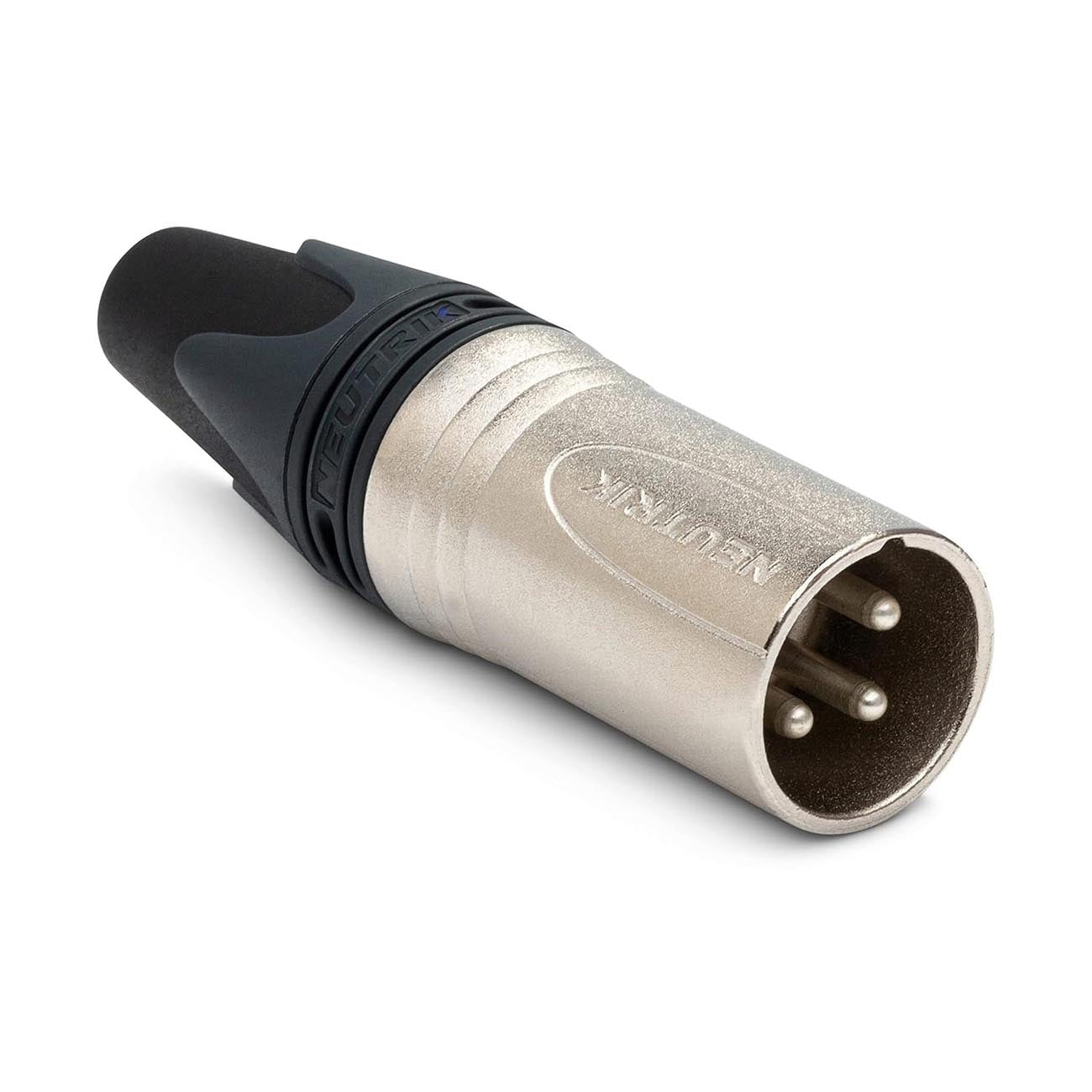 NEUTRIK NC3MXX XLR Macho volante cromado 3 pines - Cables y Conectores
