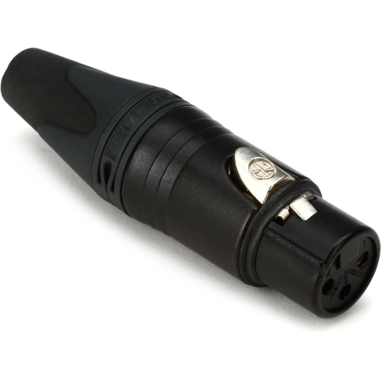 NEUTRIK NC3FXX-BAG XLR Hembra volante negro 3 pines - Cables y Conectores