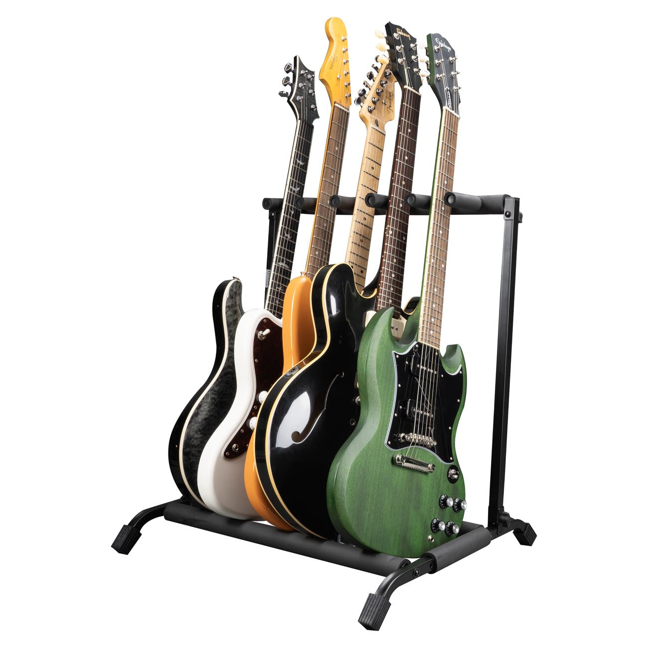 ROK-IT by Gator RI-GTR-RACK5 Atril para 5 guitarras plegable - Atriles