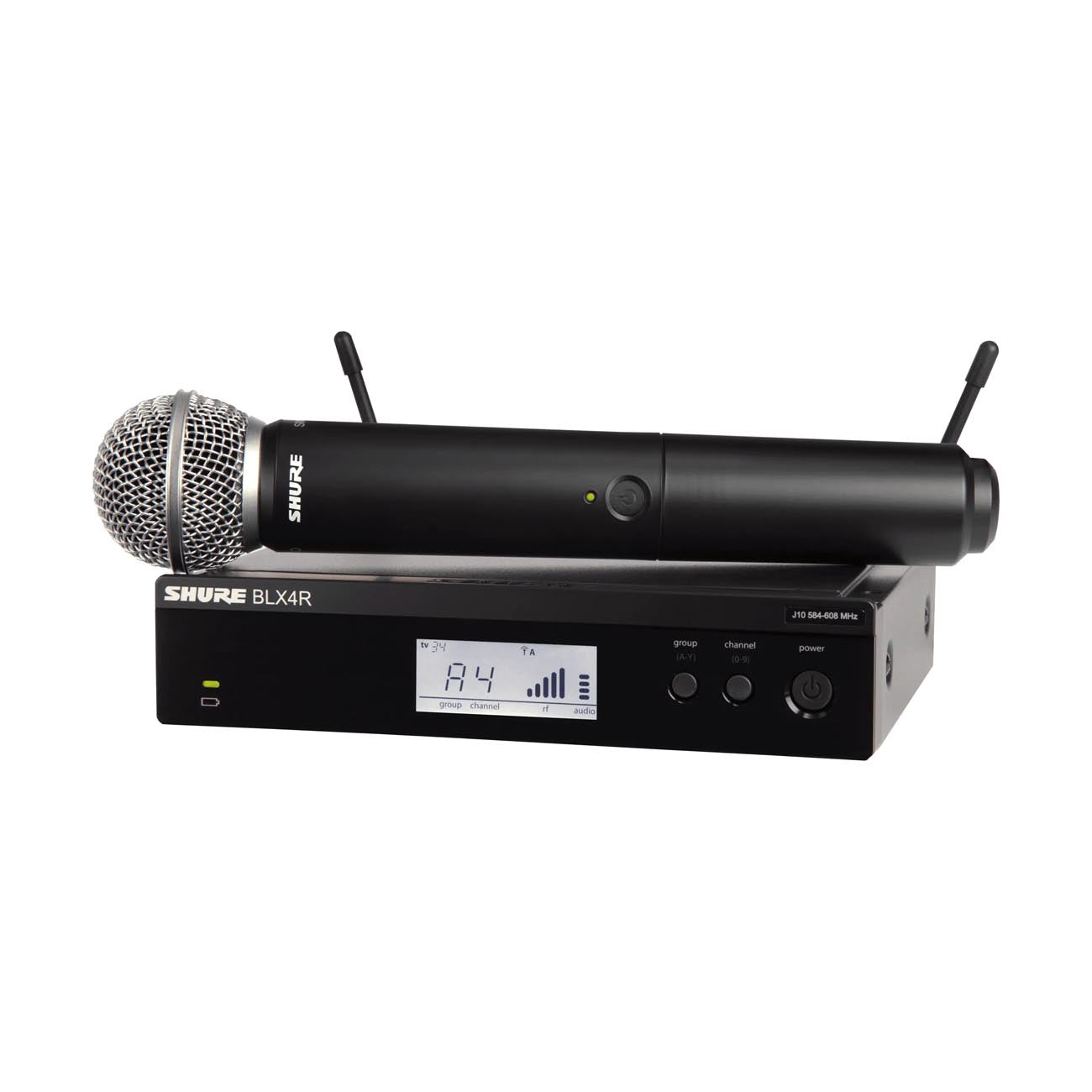 Shure BLX24R/SM58 Sistema inalambrico de mano con capsula SM58