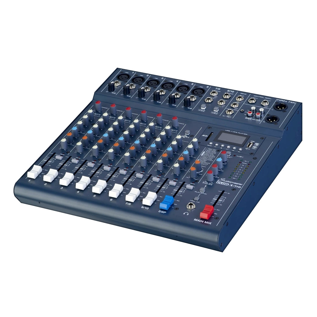 STUDIOMASTER CLUB XS10 10 entradas con DSP & USB/SD/BT - Sonido y Consolas