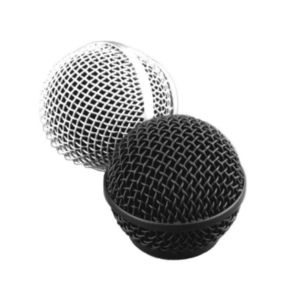 Windtech RG-58 Grilla proteccion Microfono Gris Metal