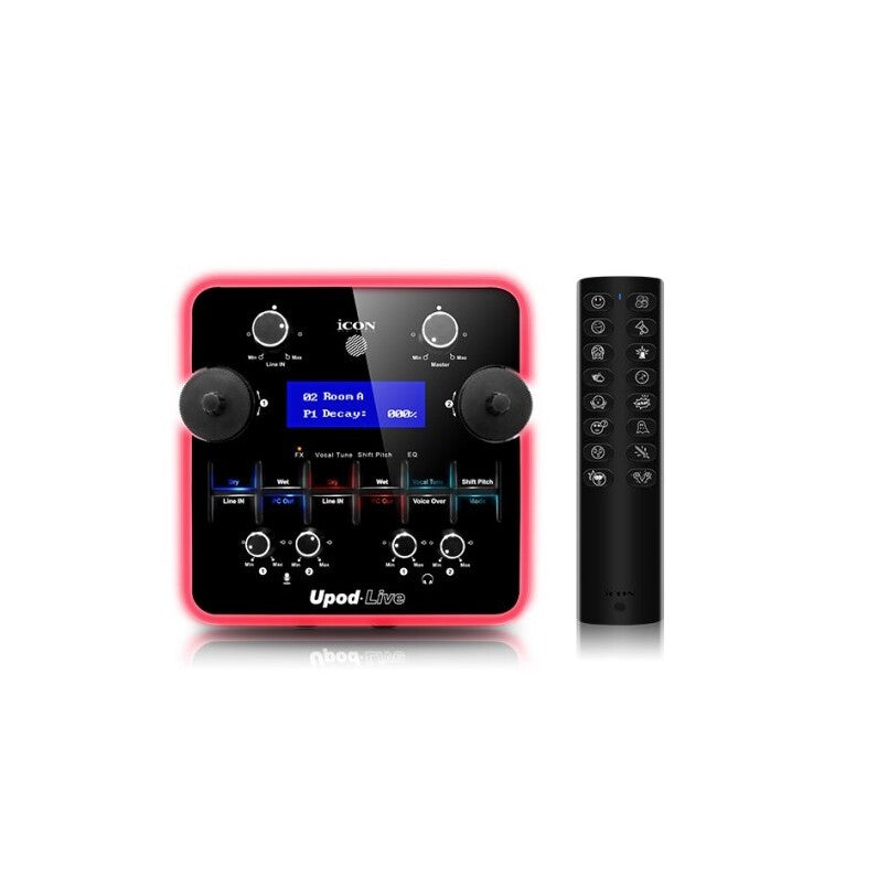 ICON PRO AUDIO Upod live remote control Live streaming - Grabación y Estudio