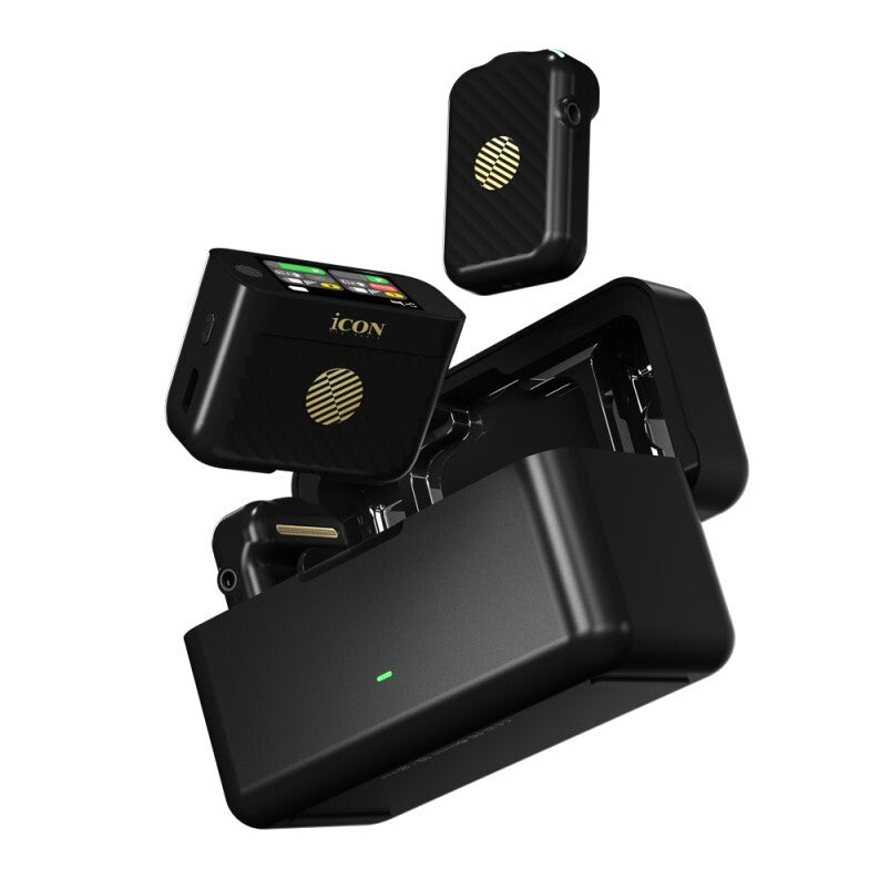 ICON PRO AUDIO Airmic pro black inalambrico (TX+ RX) con docker - Micrófonos