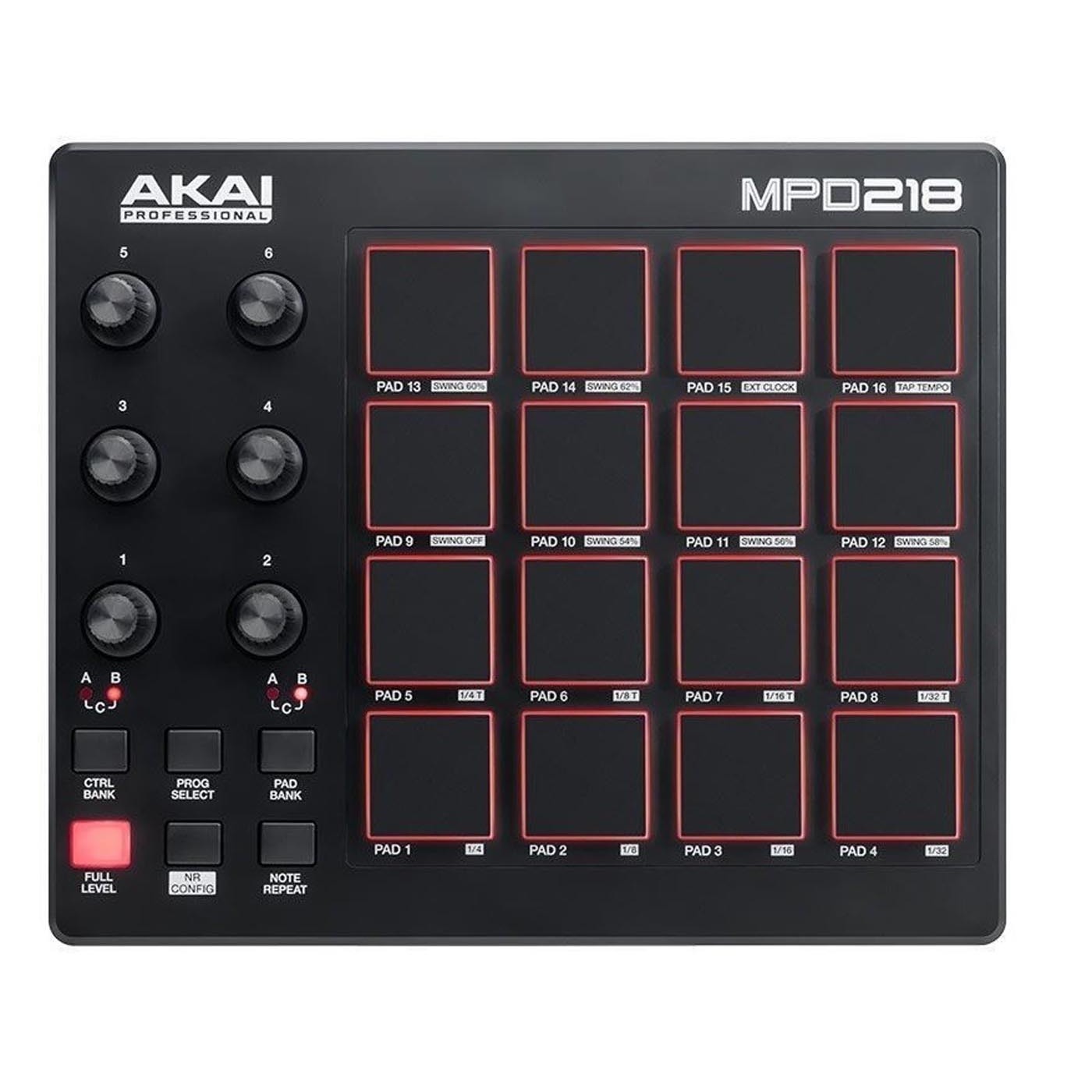 Akai MPD218 – Controlador MIDI Pad