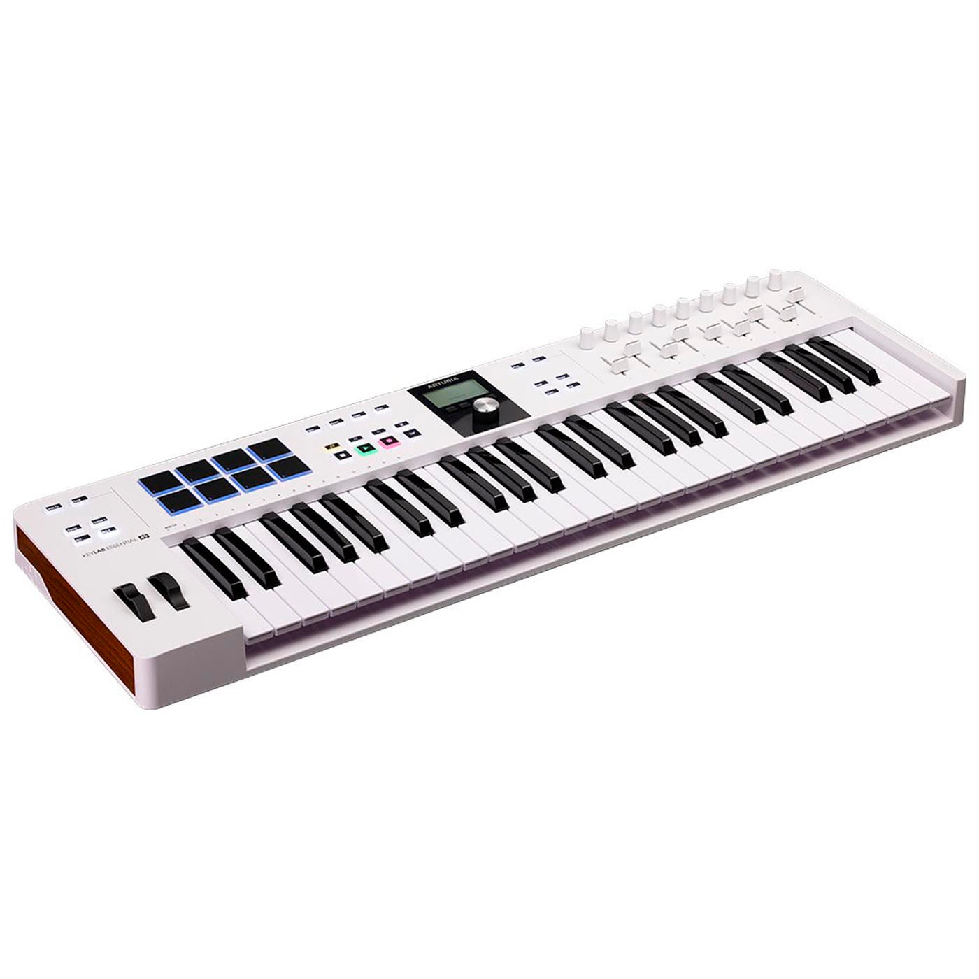 ARTURIA Keylab Essential 49 MKIII WH Controlador Midi Blanco - Pianos y Teclados