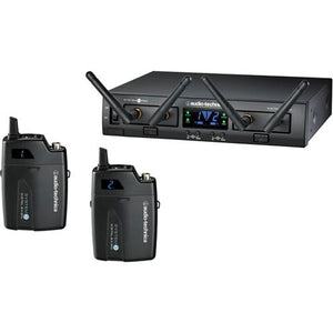AUDIOTECHNICA System 10 Pro Dual Unipak 2.4GHz Digital ATW-1311 - Audio-Technica - Micrófonos