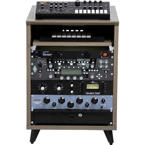 GATOR Frameworks GFW-ELITEDESKRK-GRY rack madera premium 10U - Atriles