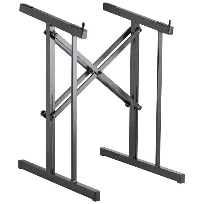 K&M 42040 Atril para consola ancho ajustable (Hecho en Alemania) - Atriles