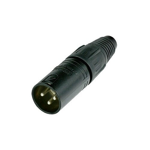 NEUTRIK NC3MX-BAG XLR Macho negro 3 pines (descontinuado ultimas unidades) - Cables y Conectores