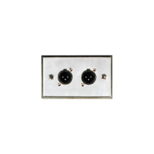 STUDIOMASTER AJ107 - 2 x xlr Macho Placa de conexion - Productos