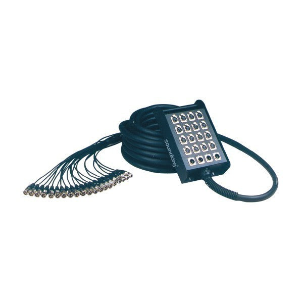 STUDIOMASTER AH103 Multipar 12 in + 4 out 20 mts - Productos
