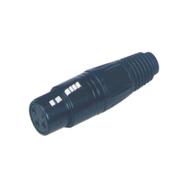 STUDIOMASTER CA117 (3P) Conector XLR Hembra Negro - Cables y Conectores