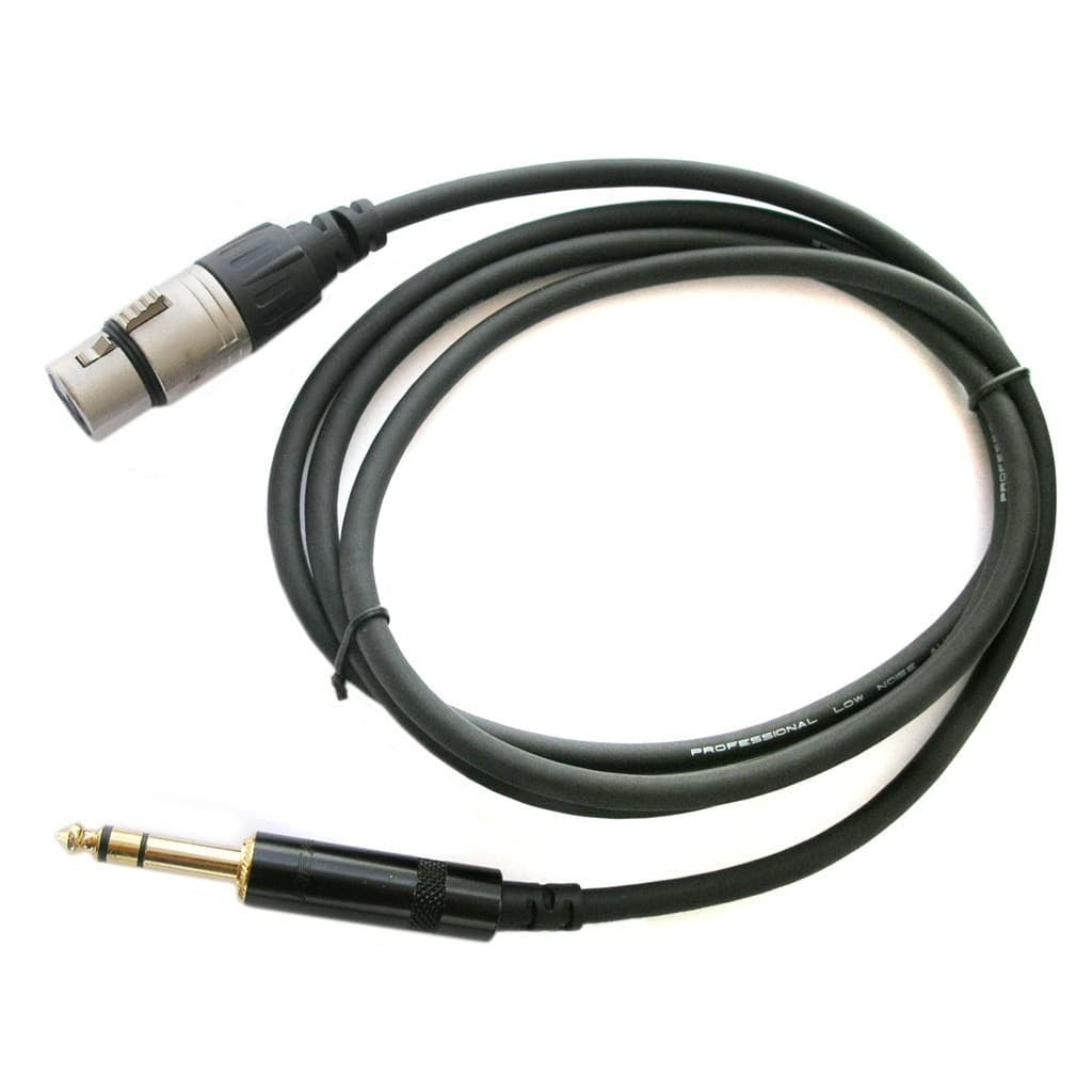 REAN Cable NRA-140-0060-030 Cable XLR/F-PLUG Balanceado 3MT - Cables y Conectores