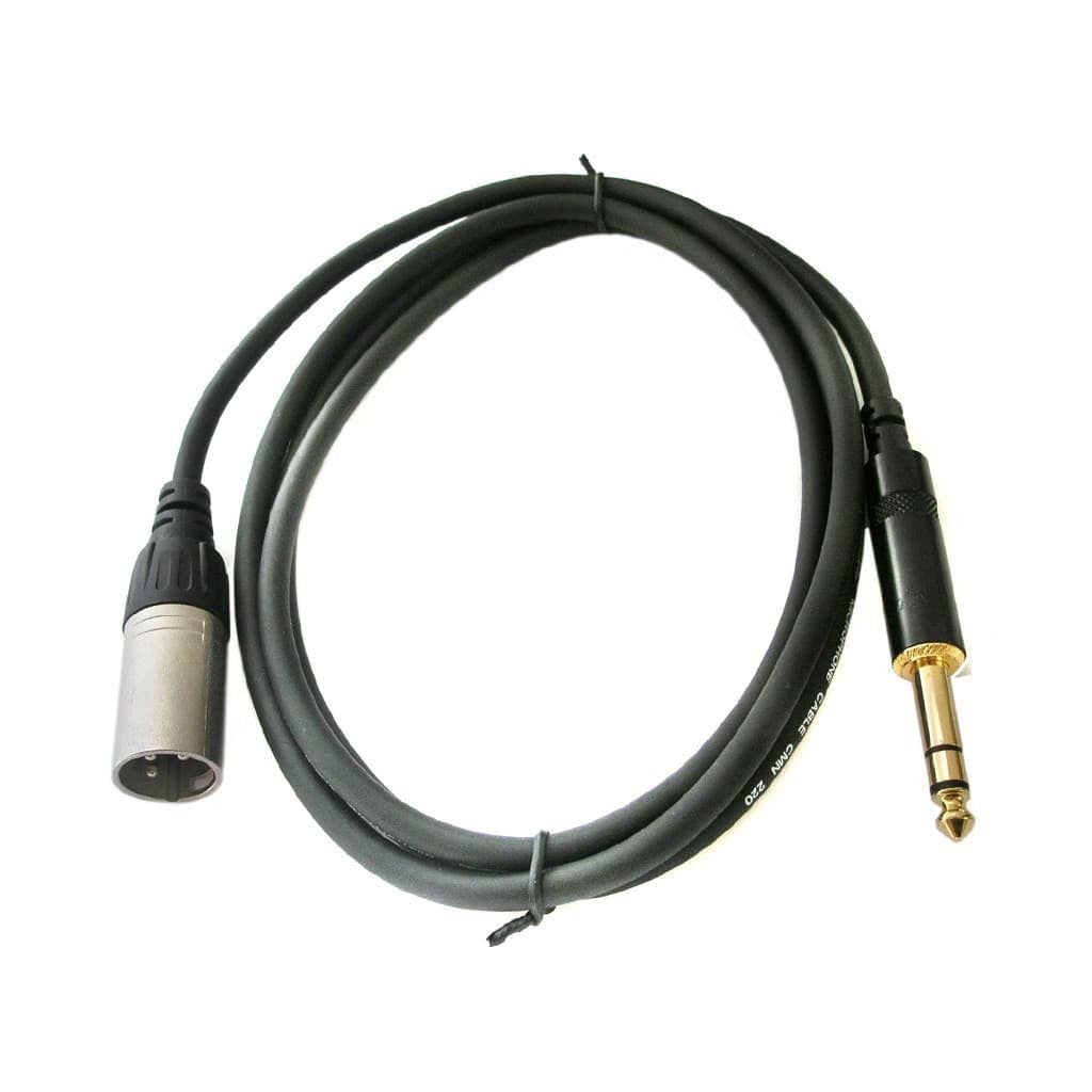 REAN Cable NRA-140-0050-030 CABLE XLR/M-PLUG Balanceado 3MT - Cables y Conectores