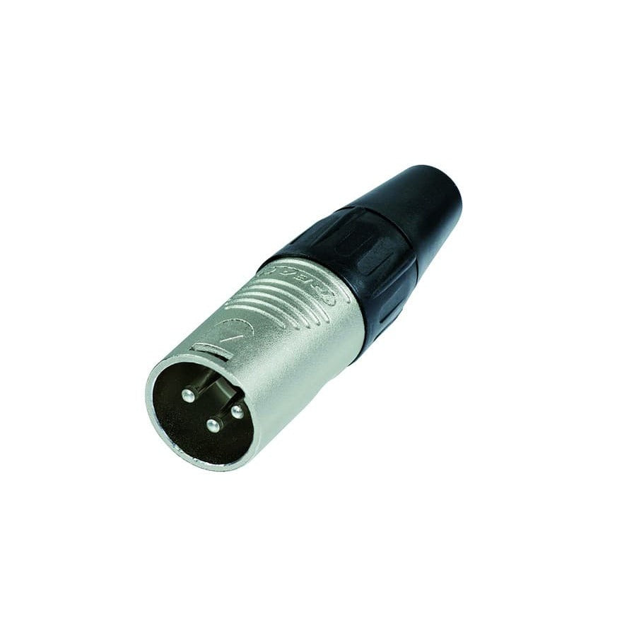 REAN RC3M XLR volante Nickel Macho 3 pines - Cables y Conectores