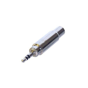 REAN NYS227 Adaptador plug 1/4 a mini plug stereo - Cables y Conectores