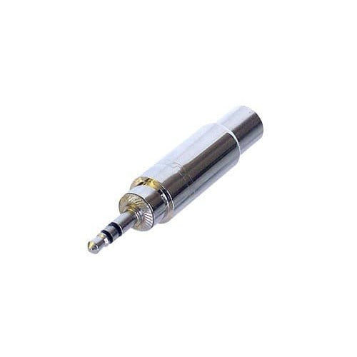 REAN NYS227 Adaptador plug 1/4 a mini plug stereo - Cables y Conectores