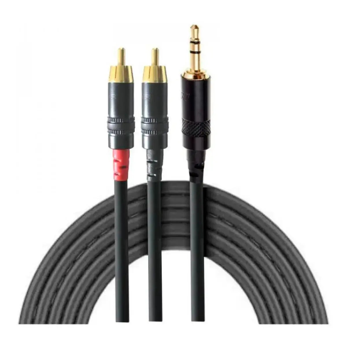 REAN Cable NRA-140-0150-031 Cable mini plug stereo-2RCA 3.0mt - Cables y Conectores