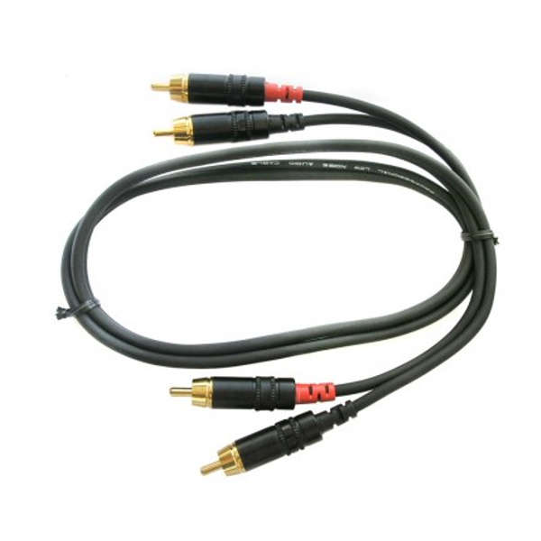 REAN Cable NRA-140-0080-009 Cable RCA stereo 0,9mt - Cables y Conectores