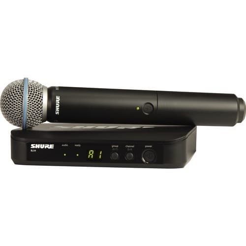 Shure BLX24/B58 Microfono Inalambrico con capsula BETA58