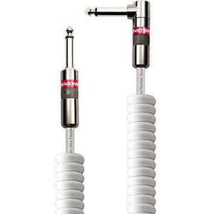MONSTER Cable 600498 Classic Cable Instrumento Espiral 3.6 mts Blanco - Cables y Conectores