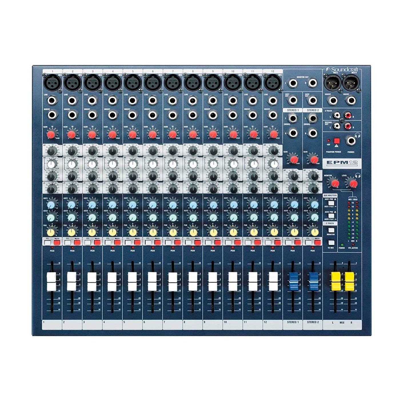 SOUNDCRAFT EPM12 Consola 12 entradas de microfono - Micrófonos