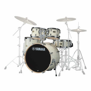 YAMAHA Set Bateria Stage Custom Birch con bombo 22" Classic White - Yamaha - Batería y Percusión