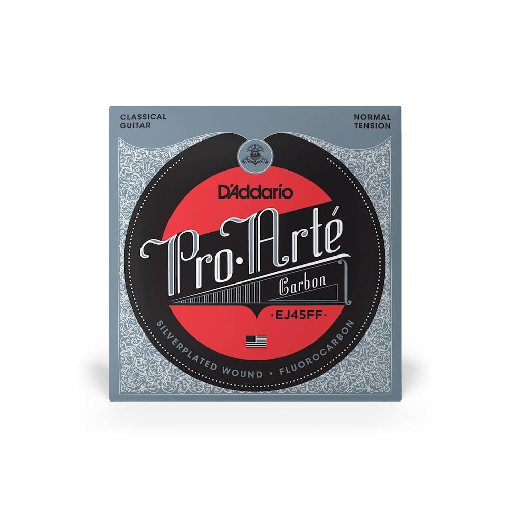 DADDARIO Cuerdas Nylon Guitarra Clásica Flourocarbon Pro Arté Tensión Normal EJ45FF - Daddario - Atriles