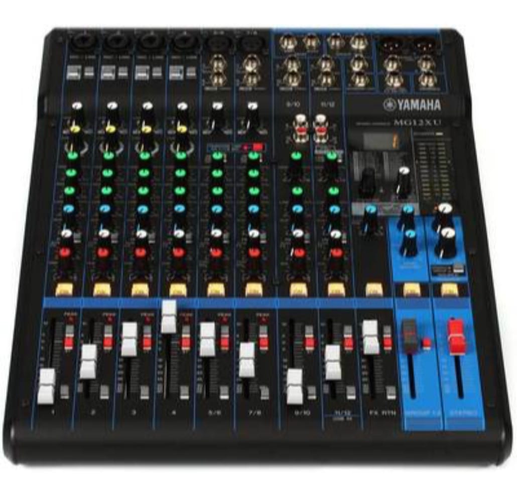 YAMAHA Mixer análogo de 12 canales con efectos y USB MG12XU - Yamaha