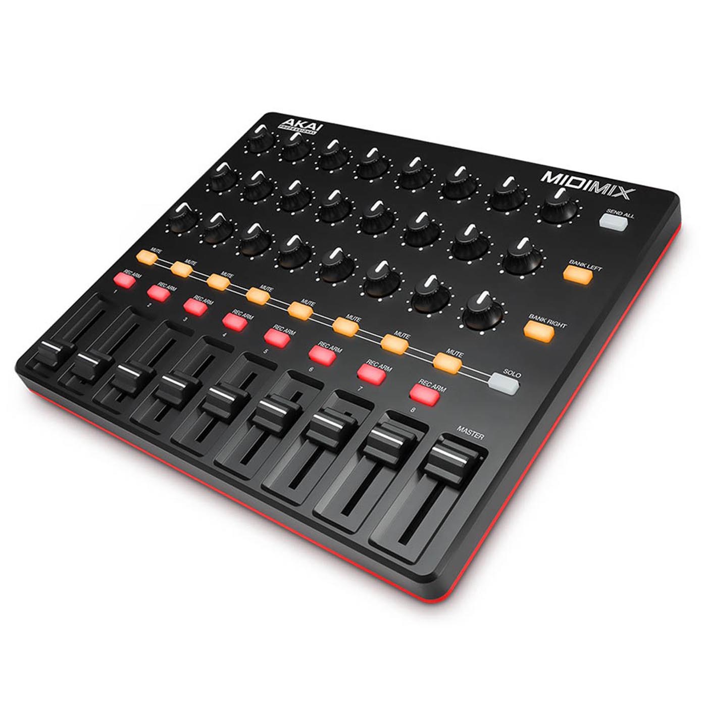 Akai MIDIMIX Mezclador Midi para DAW 8 faders