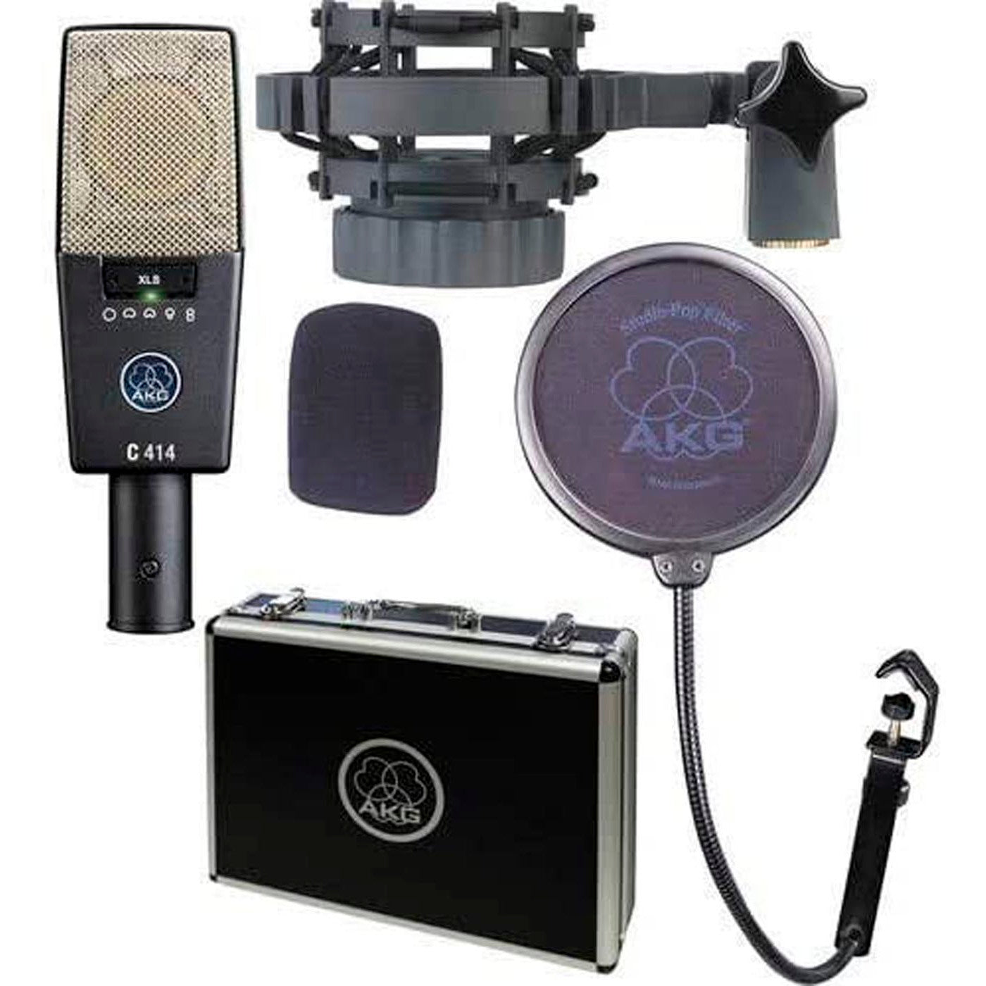 AKG C414XLS Microfono Condensador Multipatron